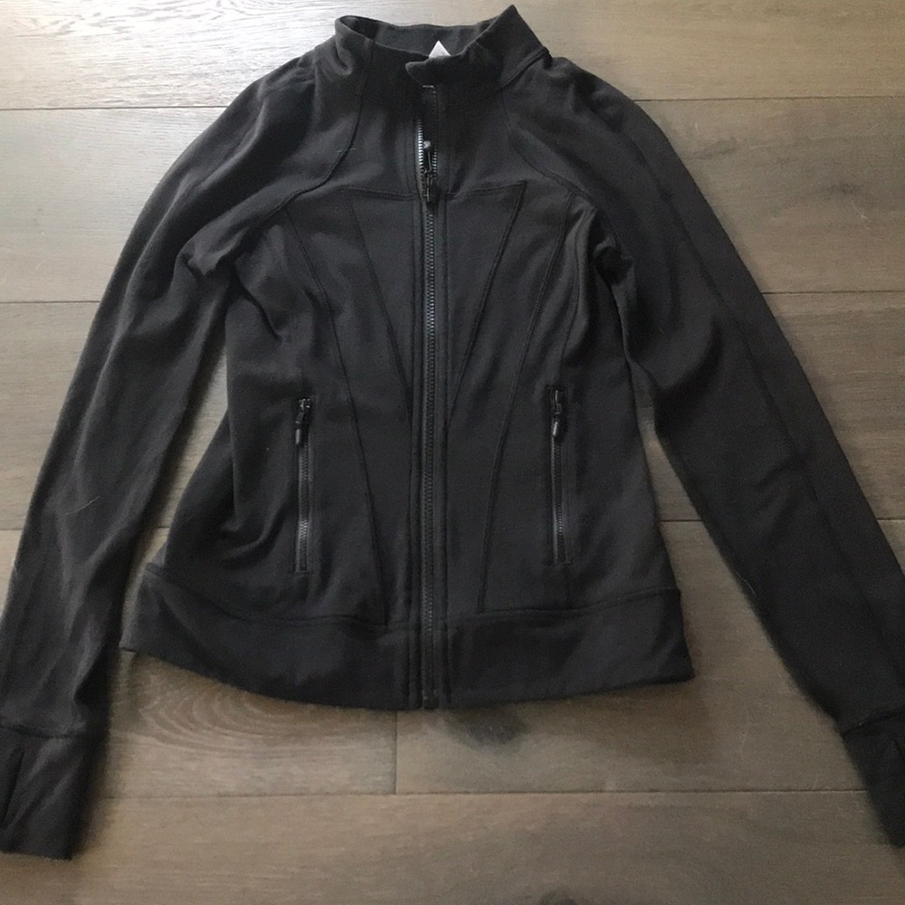 ivivva black zip up jacket